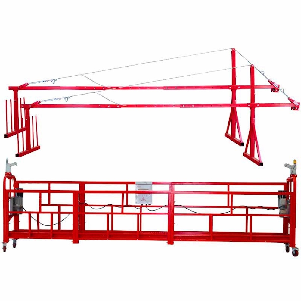 Professional Temporary Swing Stage Work Platforms Hanging Gondola ZLP800