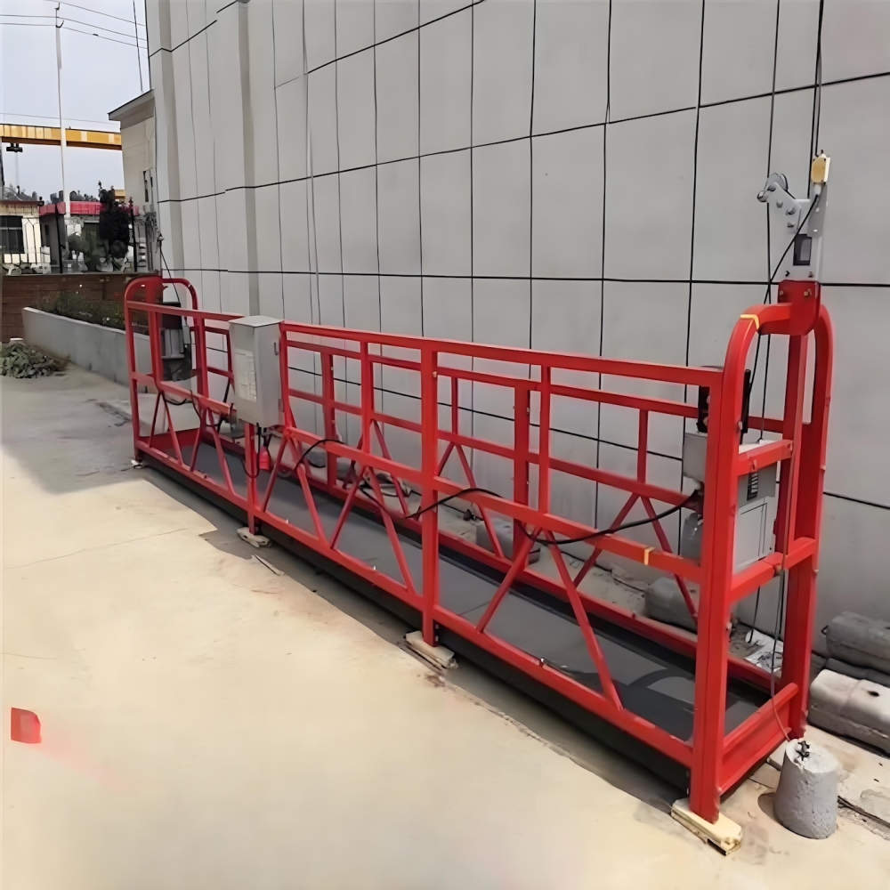 Construction lift equipment/Window Cleaning Suspended Platform Steel painted suspended platform/ cradle/gondola lift equipment ZLP-500