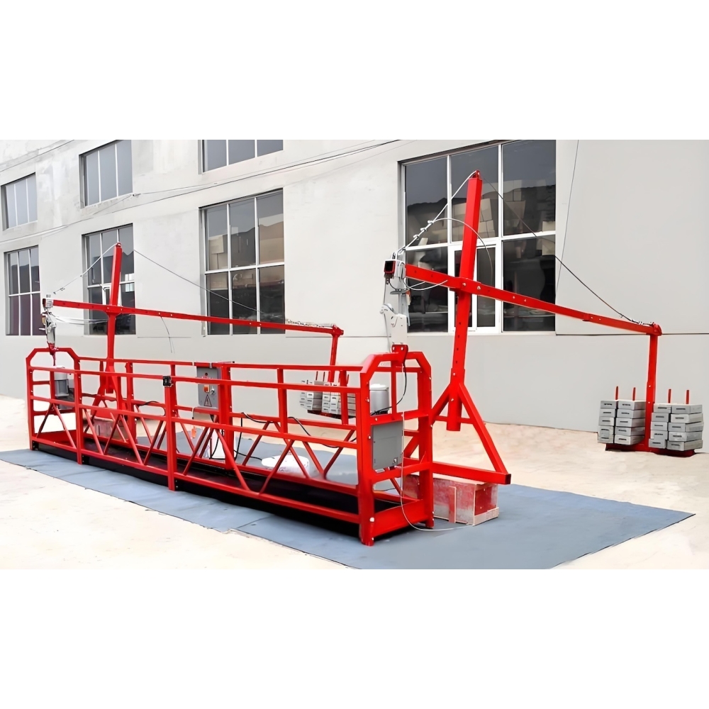 ZLP630 Suspended Platform 630kg Electric Scaffolding Steel Painting Suspended Platform for High Window Cleaning and Paint Work