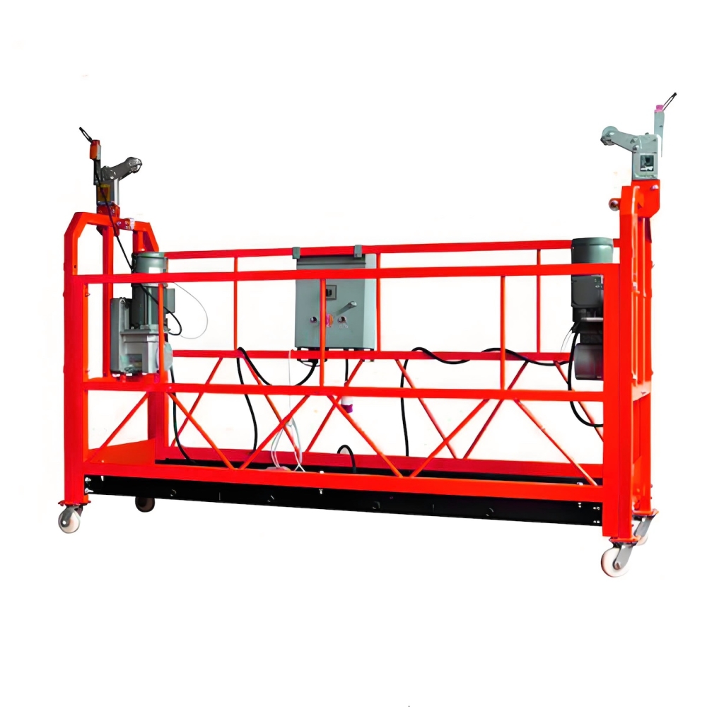 Suspended platform Construction lift equipment/Window Cleaning Suspended Platform Steel painted / cradle ZLP-500