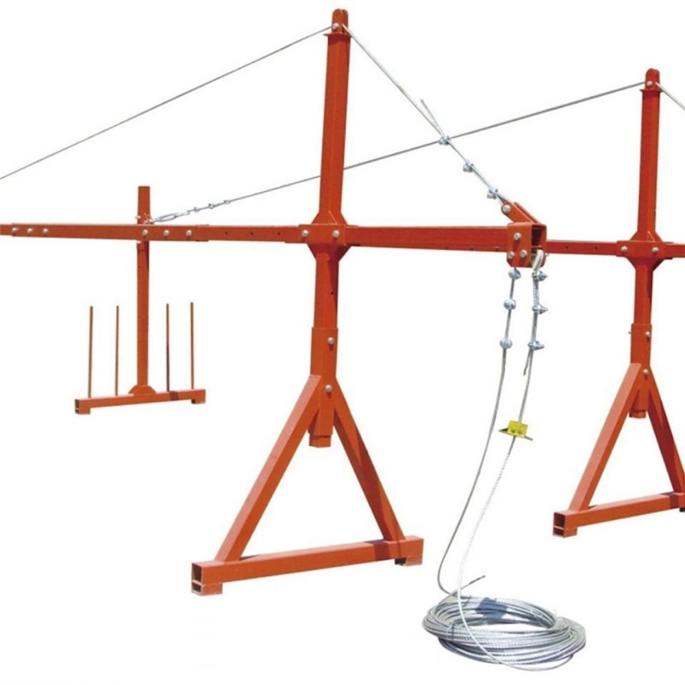 ZLP500 Galvanized Hoist Motor 1.5kw Electrical Scaffolding Construction Electric Suspended Platform