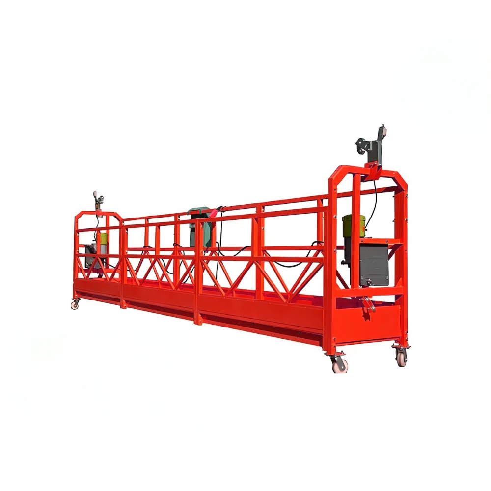 ZLP800 Suspended Platform 800kg Electric Scaffolding Steel Painting for High Window Cleaning