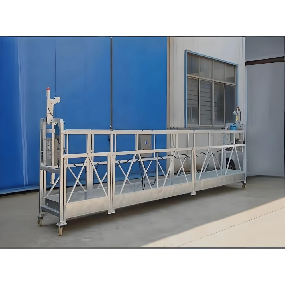 zlp800 800kg 7.5m galvanized steel suspended platform/ cradle/gondola aluminum platform