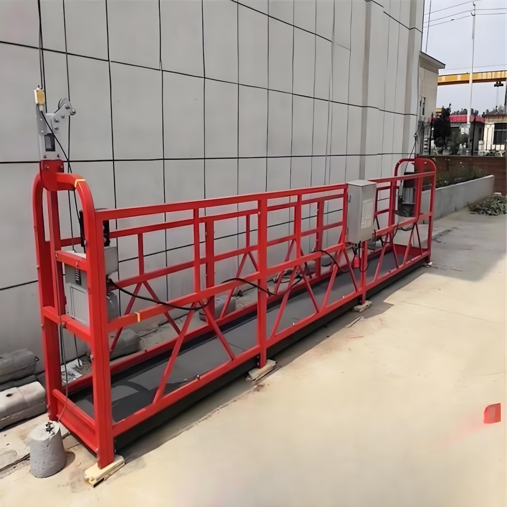 Customized suspended working platform zlp630 for window cleaning