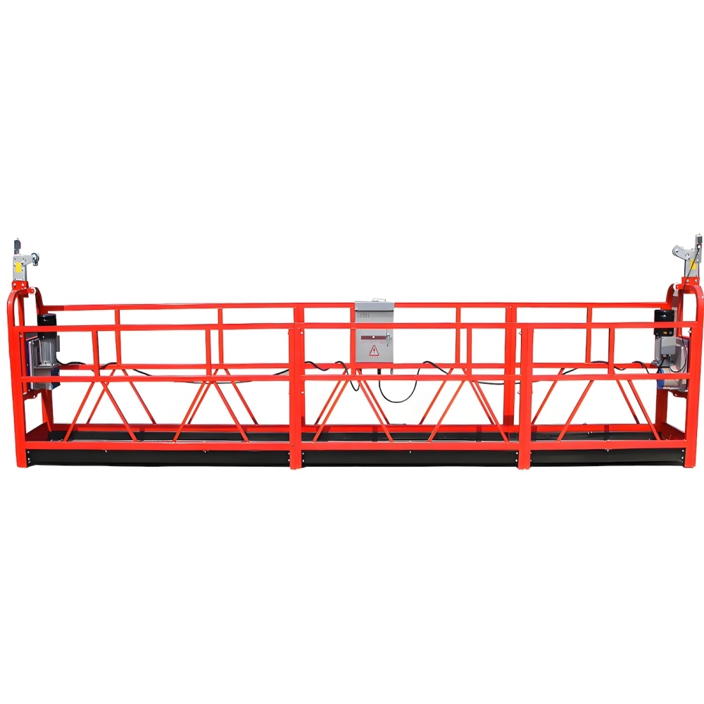 Customized suspended working platform zlp630 for window cleaning