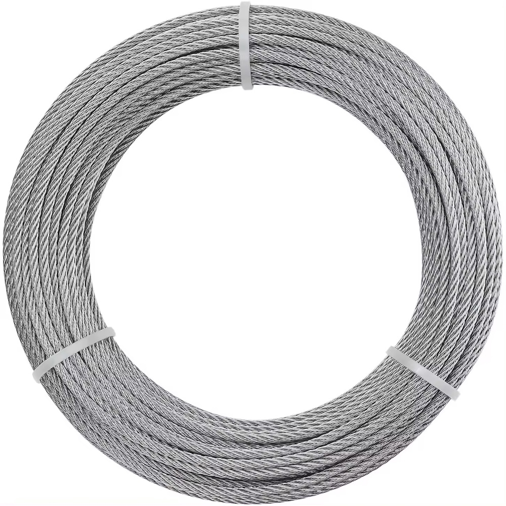 Wire rope for suspended platform